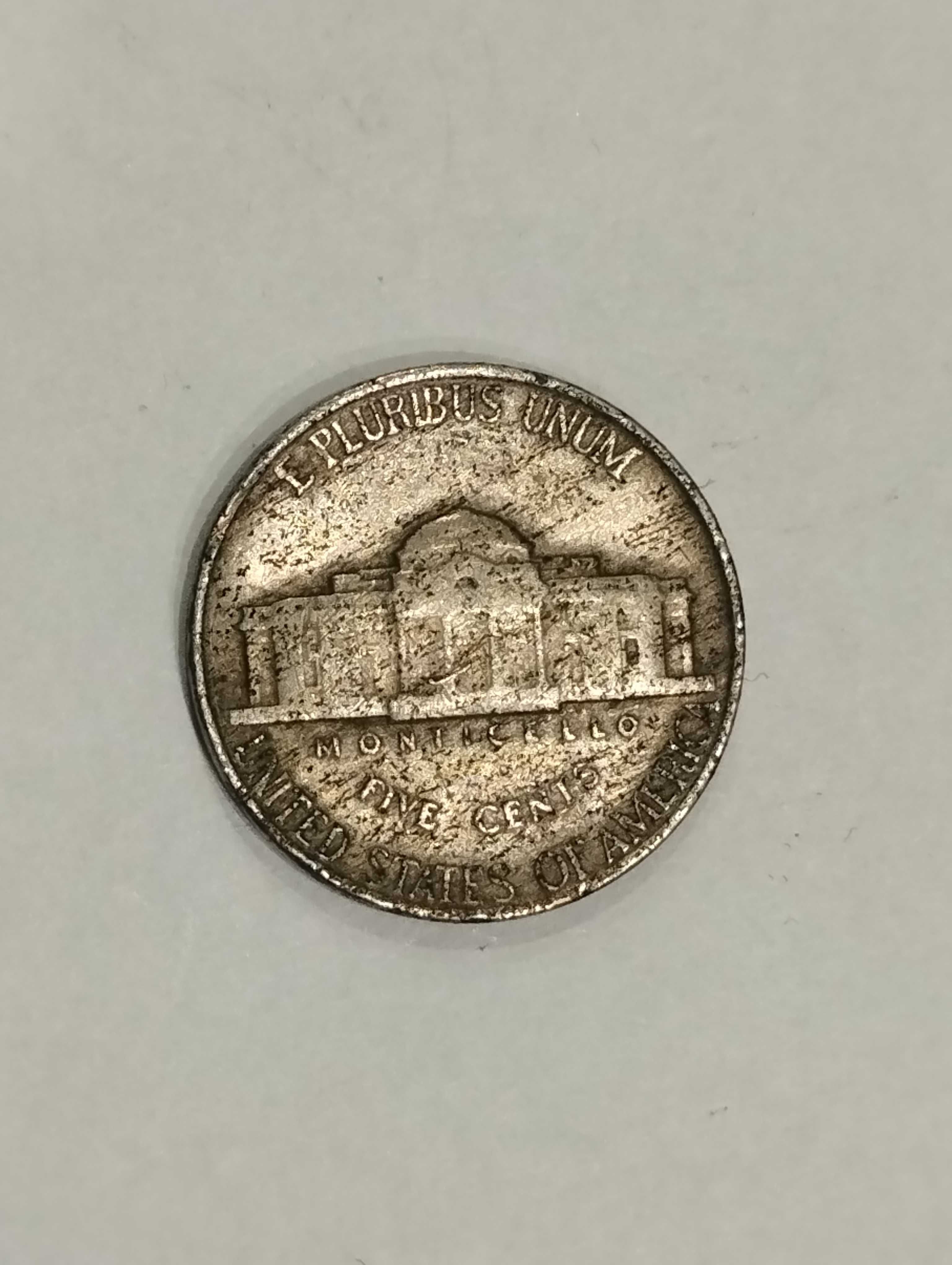 Sprzedam monetę USA 5 centów 1942r. Thomas Jefferson