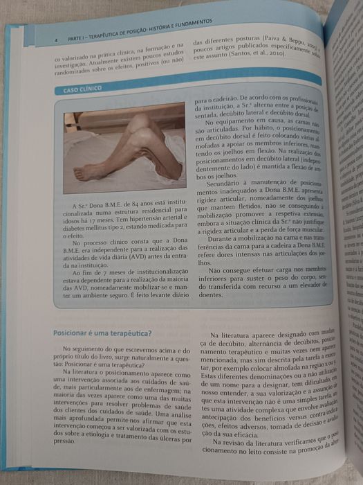 Livro "Terapêutica de Posição, Contributo para um Cuidado de Saúde..."