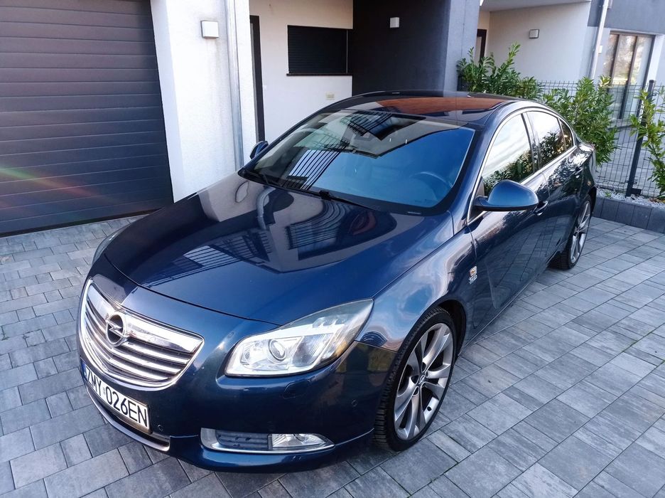 Opel Insignia 2011, 4x4 2.0T 250km, OPC LINE, FULL, ładnie zachowana