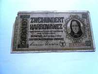 200 карбованцев,Ровно,1942 г.