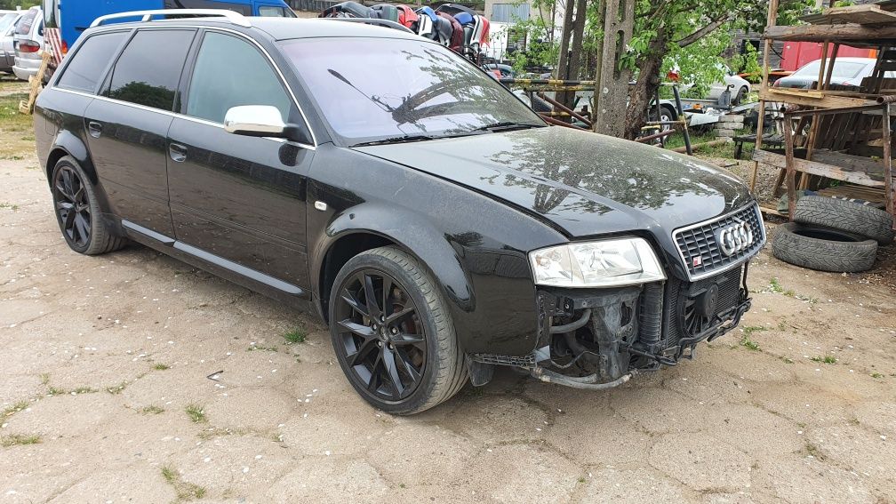 Audi a6 s6 4.2 340 km ly9b AQJ ANK quattro blask Gołdap