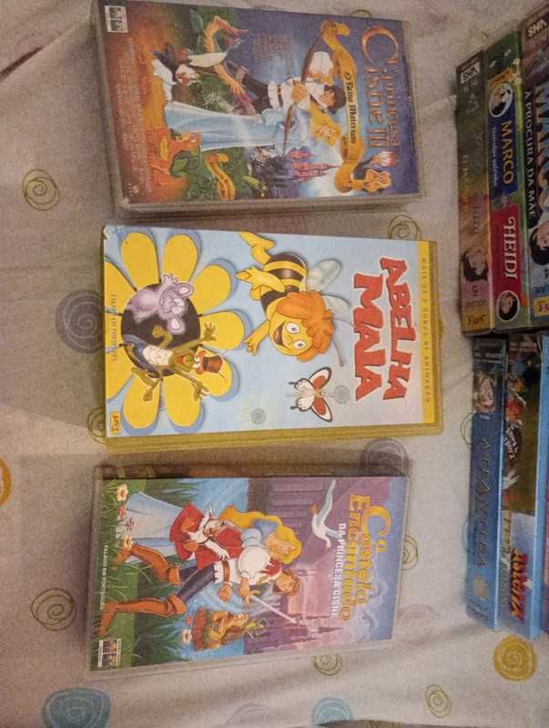 Lote cassetes / vhs