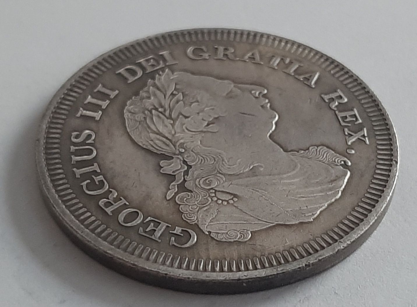 Moneta 5 szylingów 1804 r - Żeton Banku Anglii.