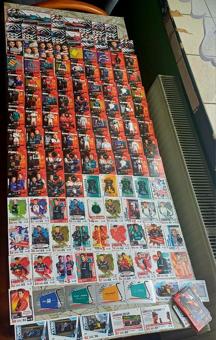 Mega Zestaw Topps Turbo Attax Formula 1 – 170 kart!