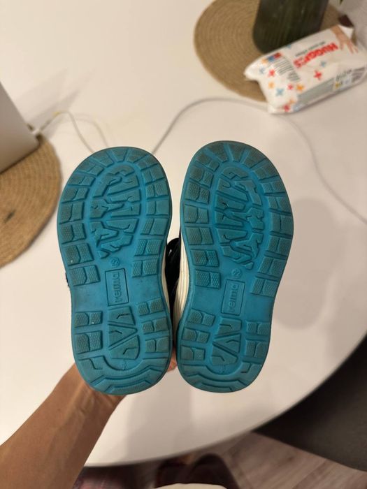 Дитячі зимові черевики Reima Qing 22 Темно-сині 22 розмір