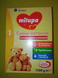 Смесь сухая молочная Milupa 1 для детей от 0 до 6 месяцев, 1100 г