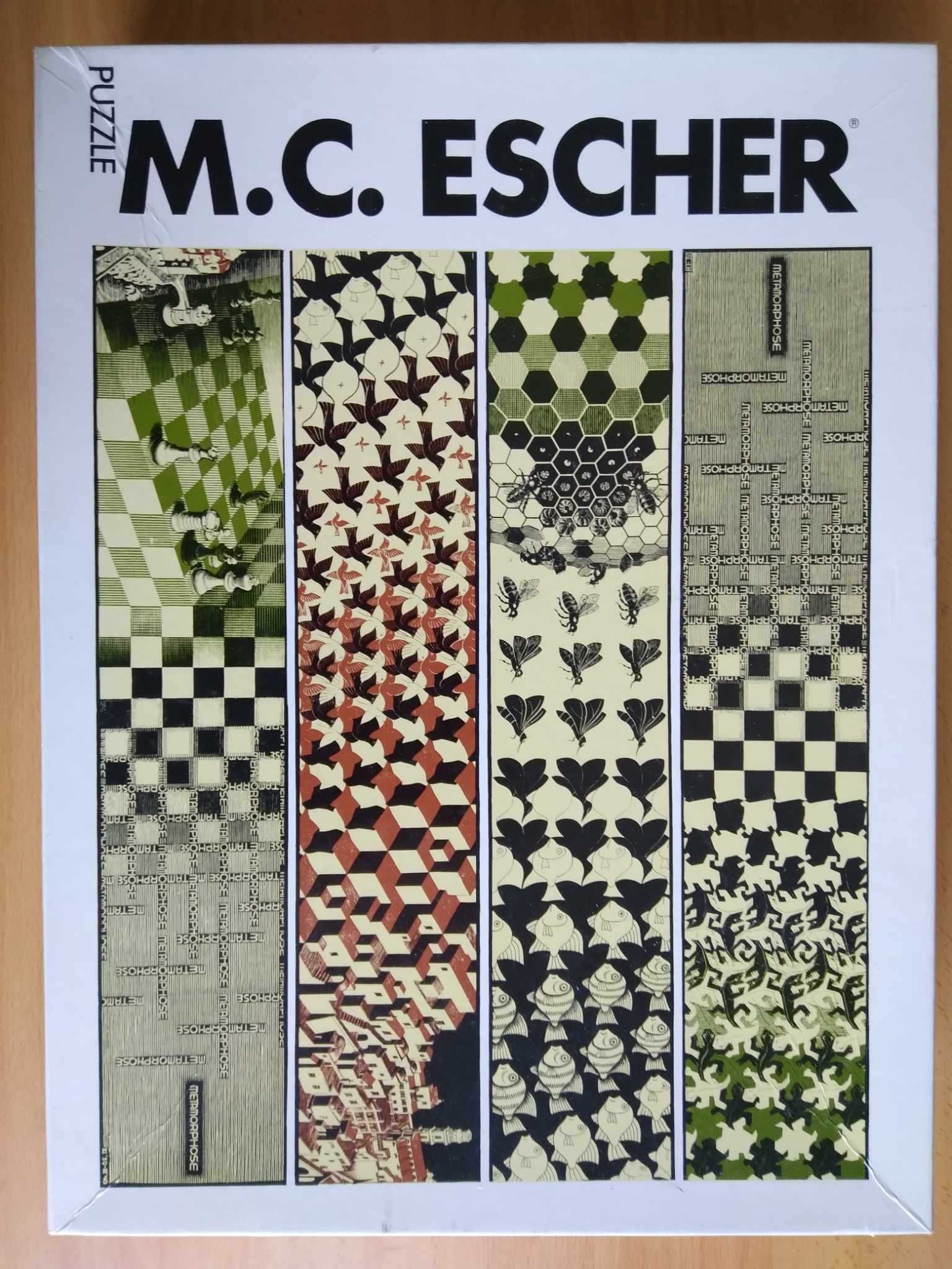 Escher puzzle Metamorphose