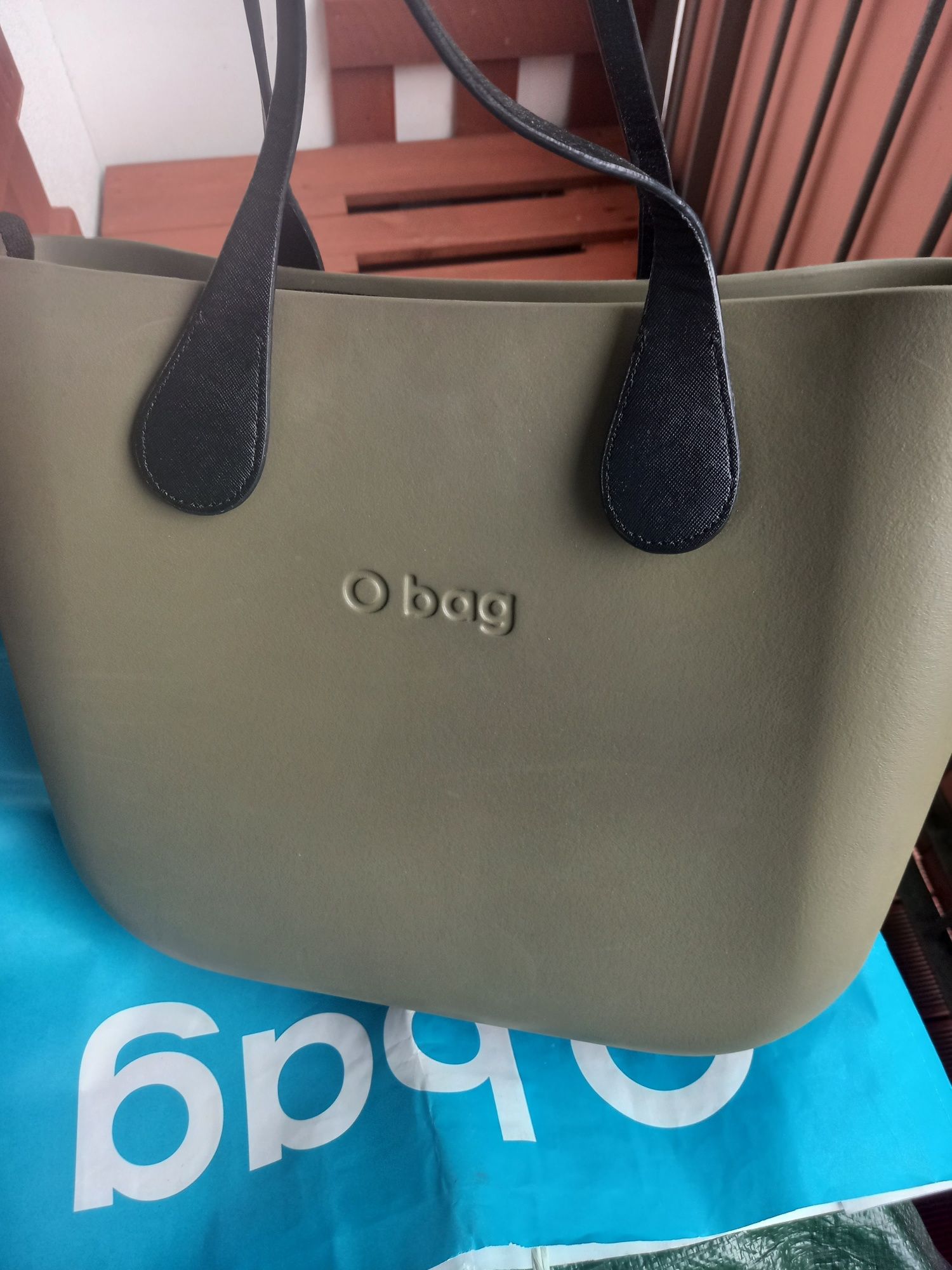 Oryginalny obag standard khaki z rączkami