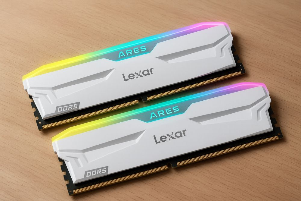Pamięć RAM LEXAR Ares RGB 32GB 6400 MHz DDR5 – jak nowe!
