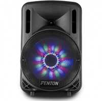 Аккумуляторная колонка Fenton FT12LED 12" 700W Bluetooth акустика сроч