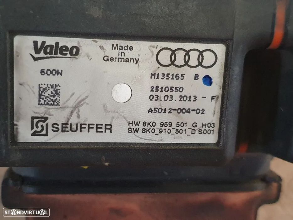 Módulo Controle Ventilador centralina Audi A4 B8 2.0 tdi - 8K095.9501G