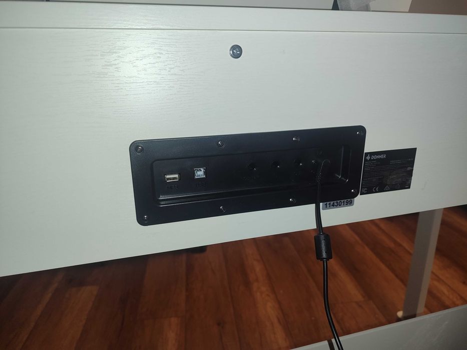 Pianino elektryczne Donner DDP 100 białe