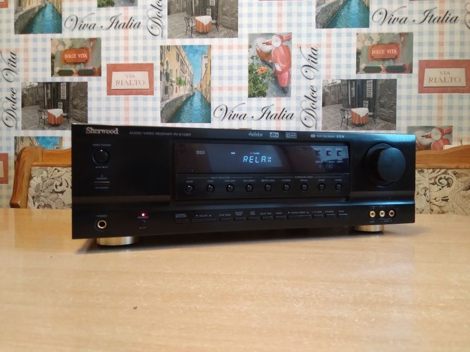 Мощный и стильный Sherwood RV-5106R,2×100 Вт,есть BLUETOOTH,гарантия!