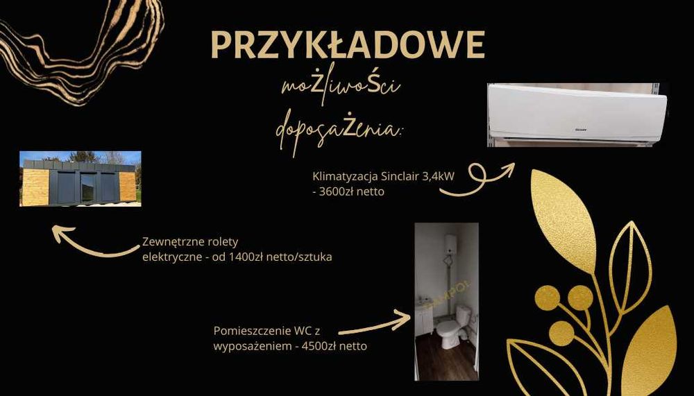 Pawilon 400x300 leasing biurowy/usługowy/ handlowy/kiosk/ lodziarnia