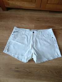 Spodenki damskie Selma Short xl America Today szorty białe jesnsowe kr