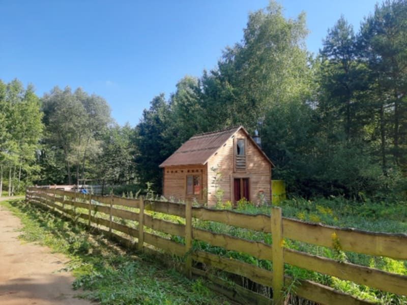 Domek 70 m2 Działka rolno-budowlana 1100m Las 700m zamiana mieszkanie
