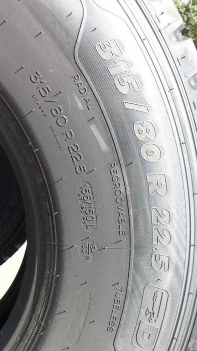 Шини нові 315/80r22.5 Michelin XLine Energy D REMIX M+S