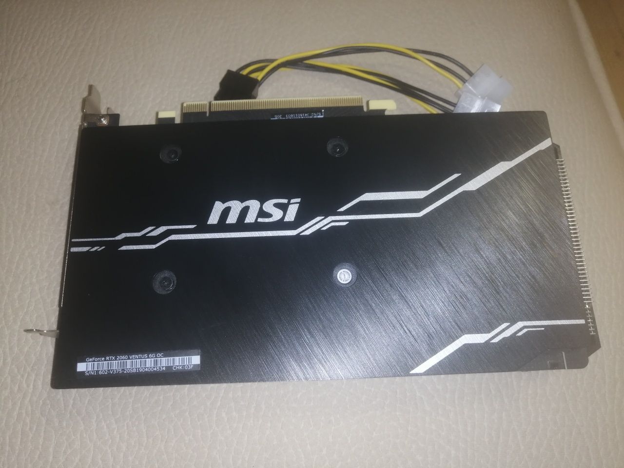 Відеокарта MSI RTX 2060 6 gb