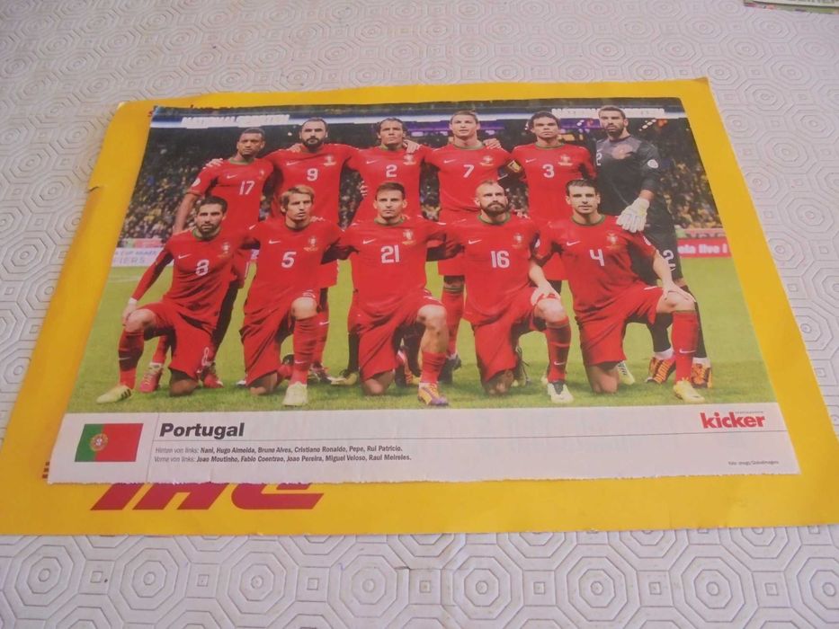 Posters (21,5X30) de Seleções de Futebol no Mundial de 2014 no Brasil