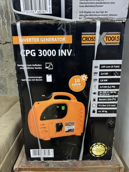 Інверторний генератор Cross Tools CPG 3000 INV Germani