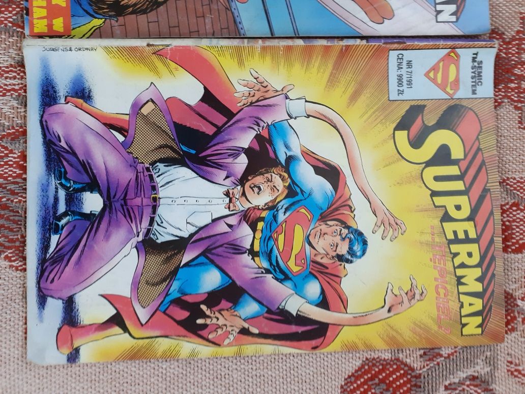 Komiksy 2 sztuki superman