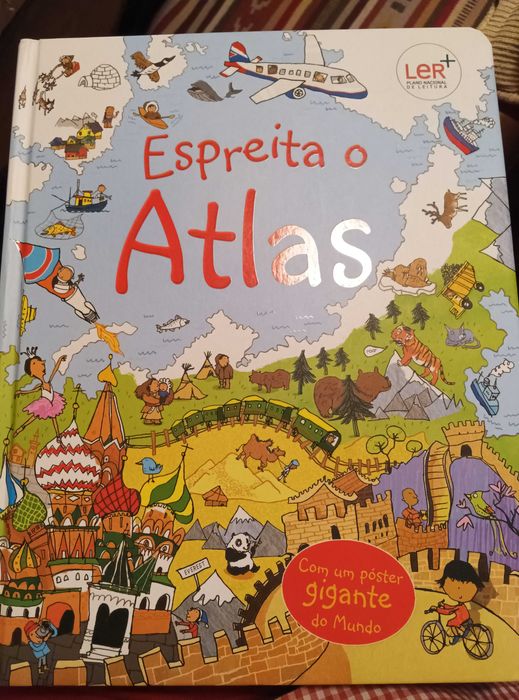 Livro infantil espreita o atlas Da porto editora