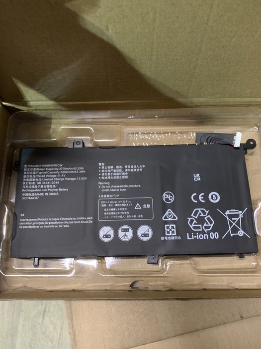 Акб huawei laptop