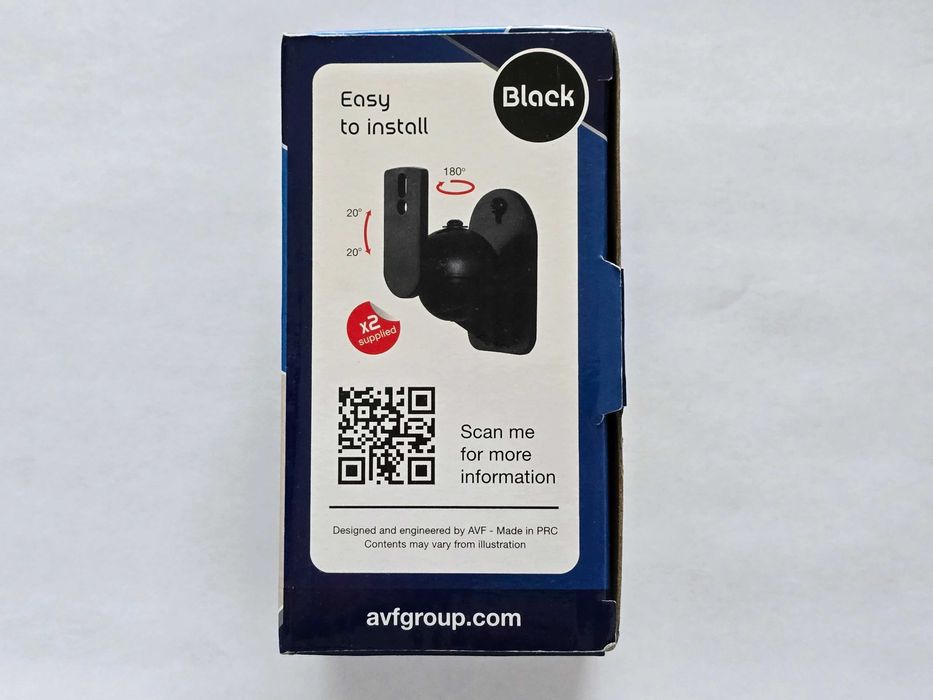 Komplet 2szt. Uchwyt głośnikowy ścienny Surround 5kg AVF EAK50B SONOS