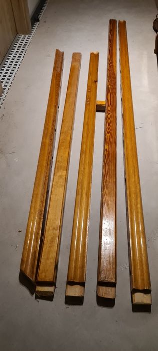 Balustrady barierki słupki sosna drewno sosnowe