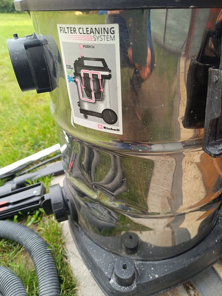 Odkurzacz przemysłowy Einhell TE-VC 2230 SA, sucho-mokro, stan bdb