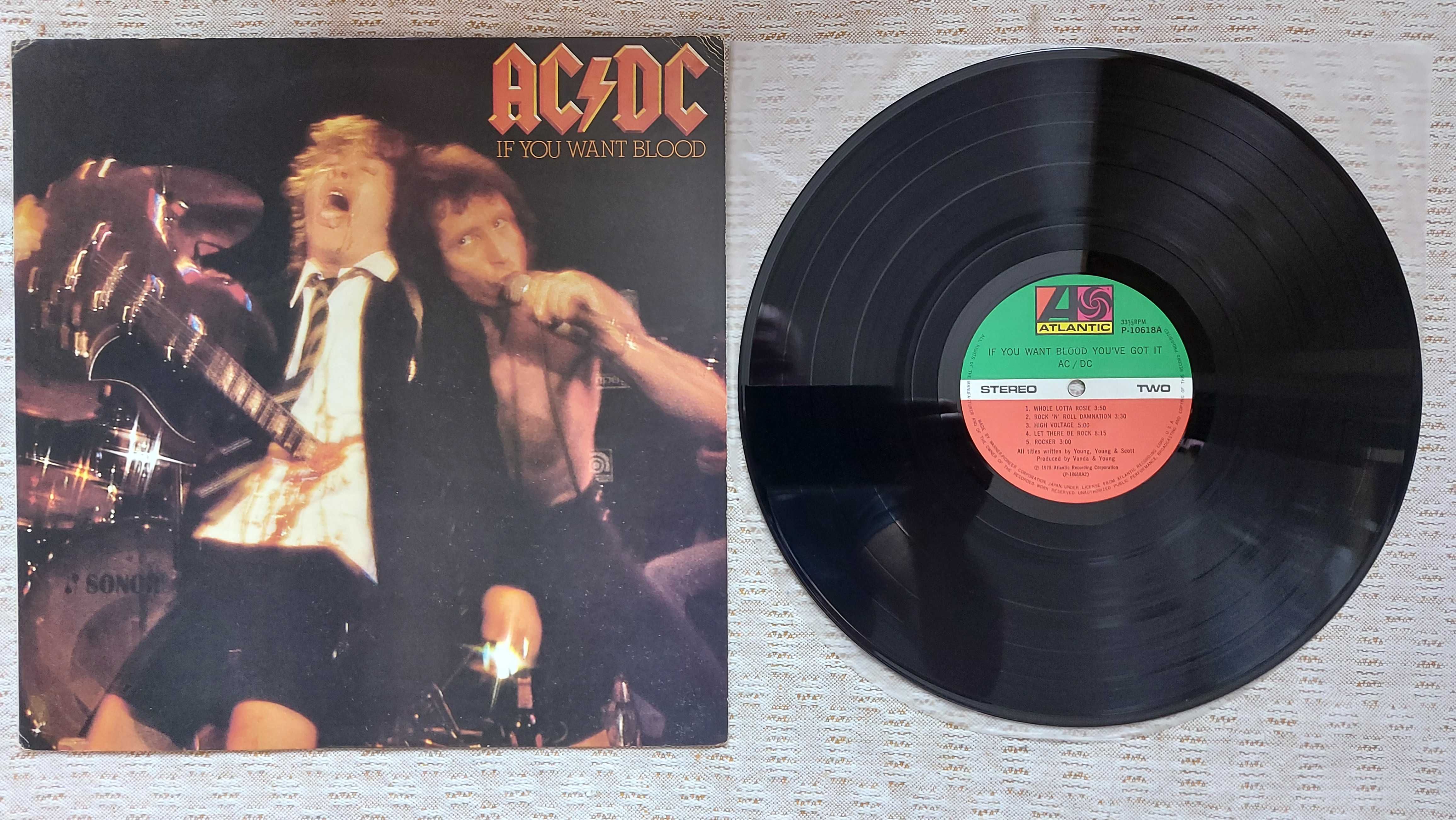 AC/DC If You Want Blood You've Got It  1978  Japan  (EX+/VG+)