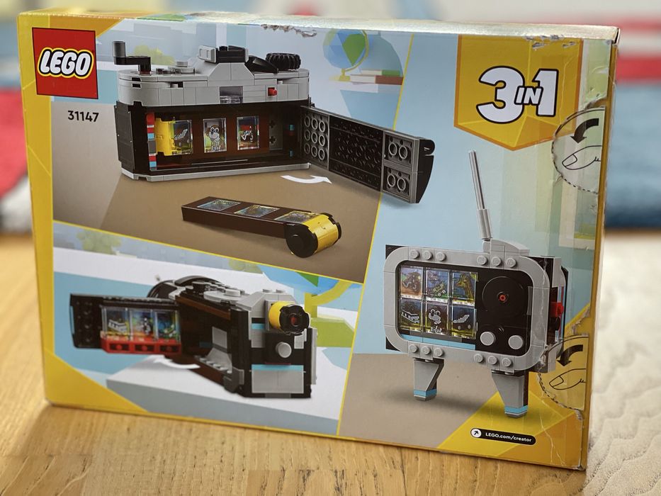 LEGO 31147 Creator 3 w 1 Aparat w stylu retro
