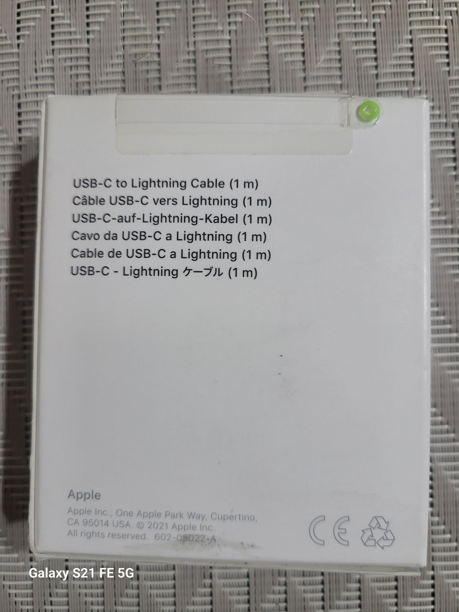 Nowy Oryginalny Kabel USB Typ Apple lightning do iPhone