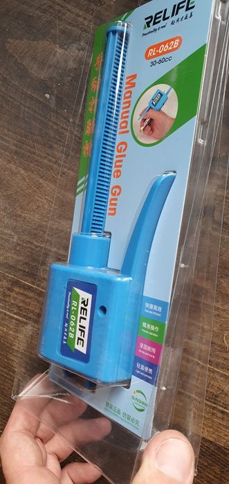 Dozownik wyciskacz do TOPNIKA KLEJU PASTY + IGŁY 30 do 60 ml