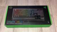 Klawiatura mechaniczna gamingowa  Razer Ornata chroma z podkładką