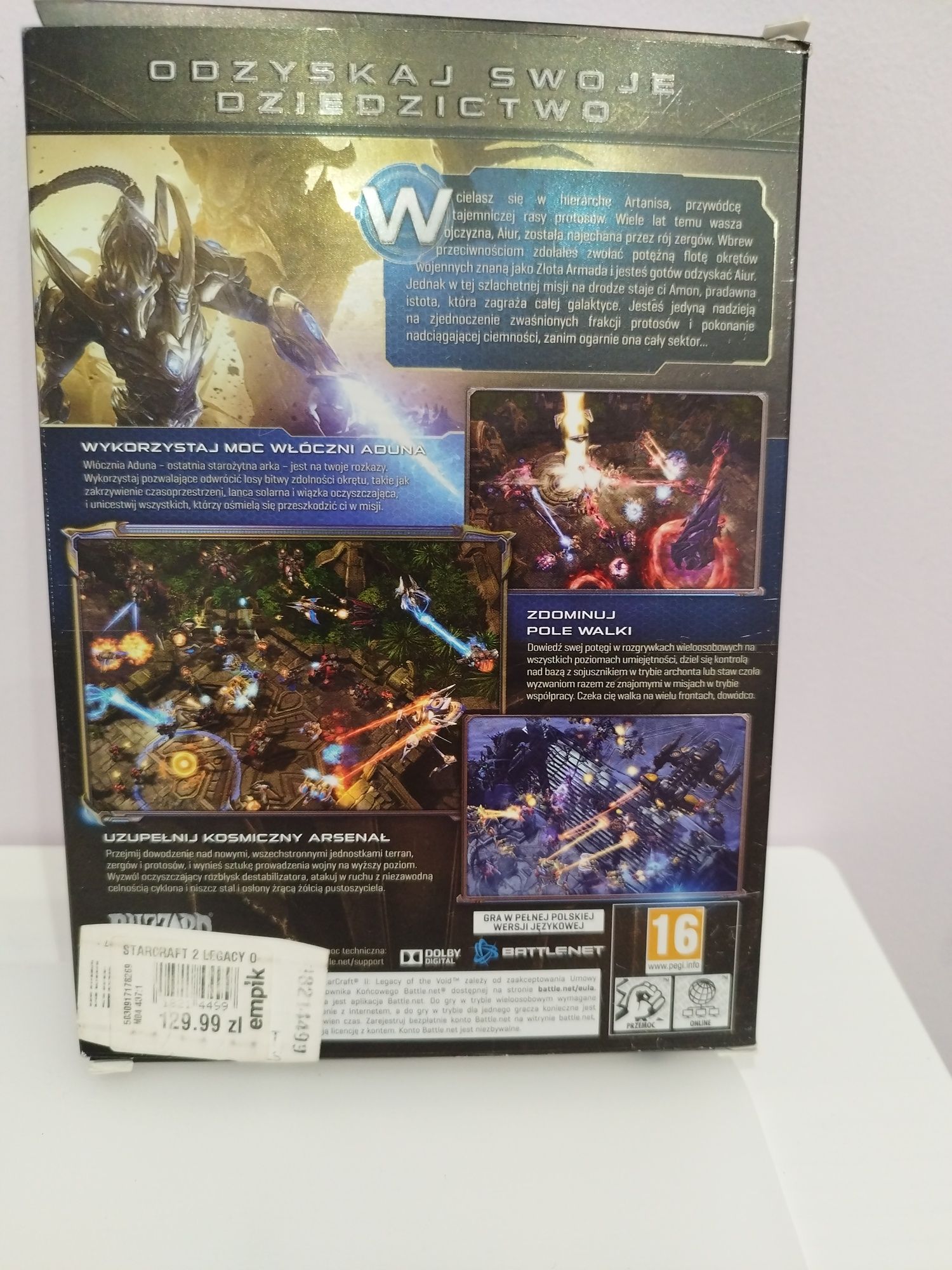 Gra pc StarCraft legacy of the voio