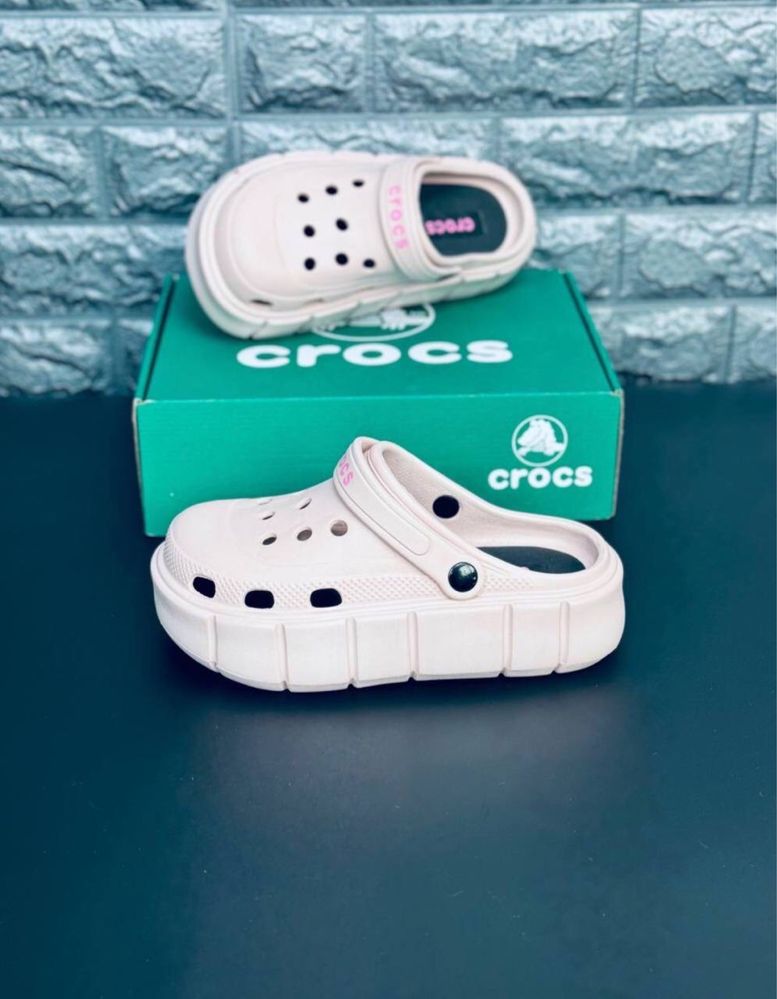 Crocs Шлепанцы женские Сабо кроксы разноцветные Новинка сезона! 2024