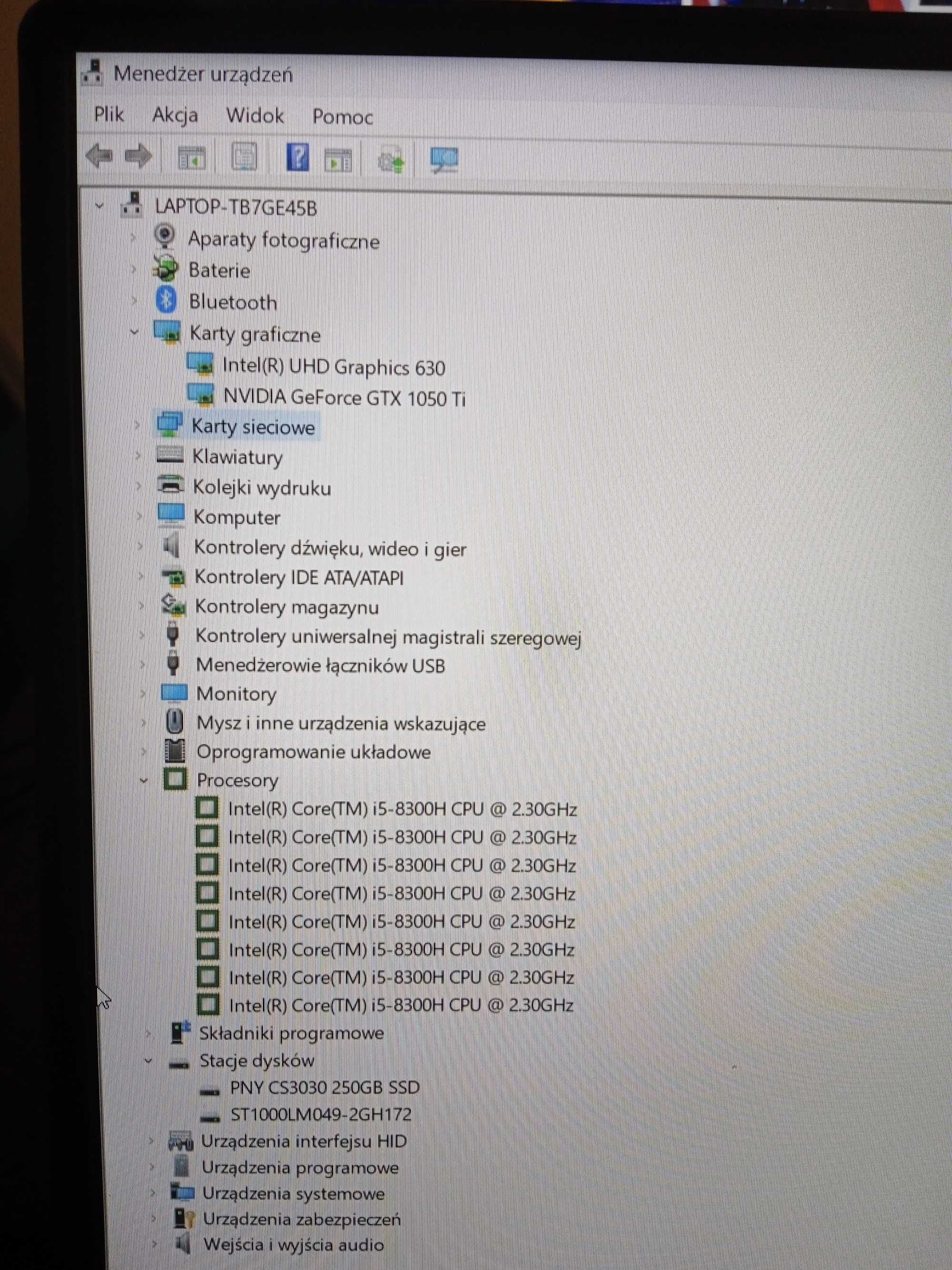 Laptop Lenovo LEGION y530 na PS5