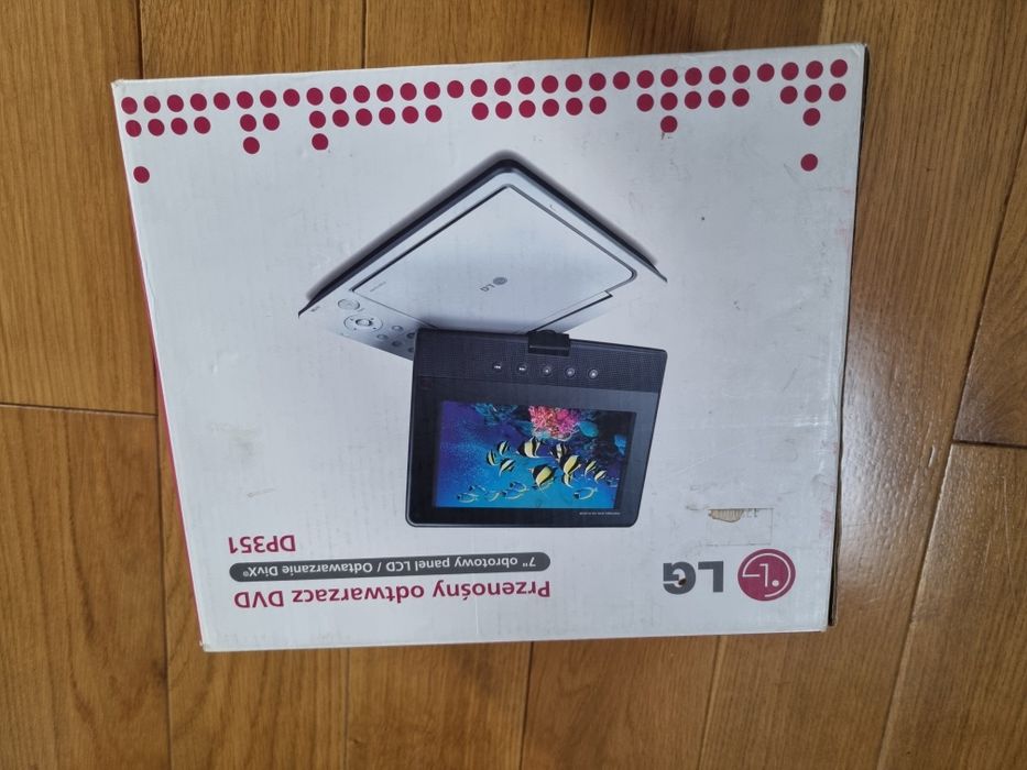 Odtwarzacz przenośng dvd lg dobry do bajek dla dzieci