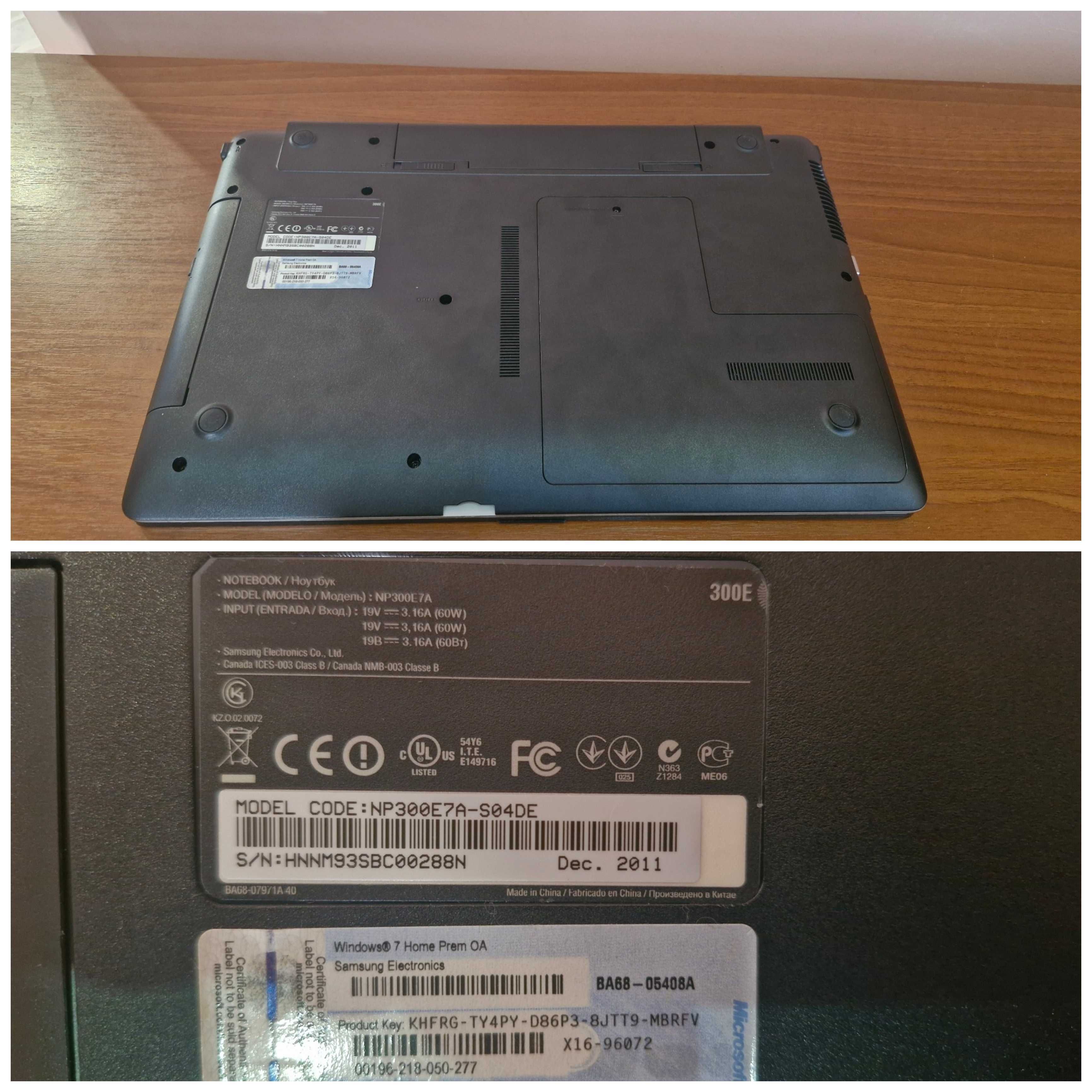 ноутбук Samsung NP300 E7A / "17,3"