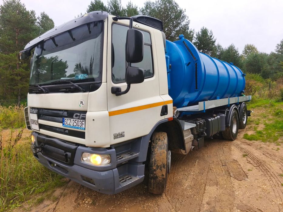 DAF FAN CF 75  Samochód asenizacyjny DAF FAN CF 75
