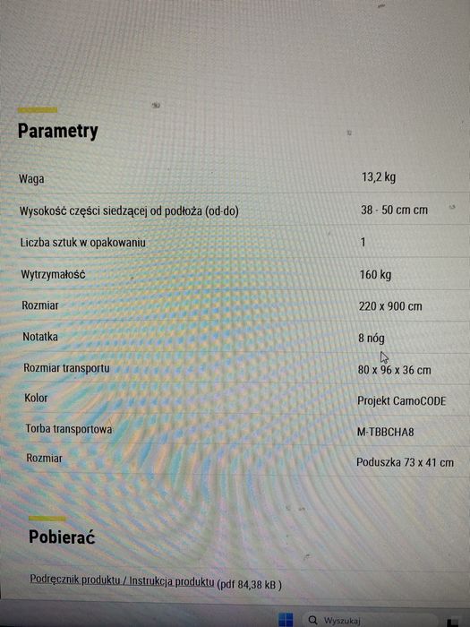 Łóżko karpiowe Mivardi CamoCode Air8