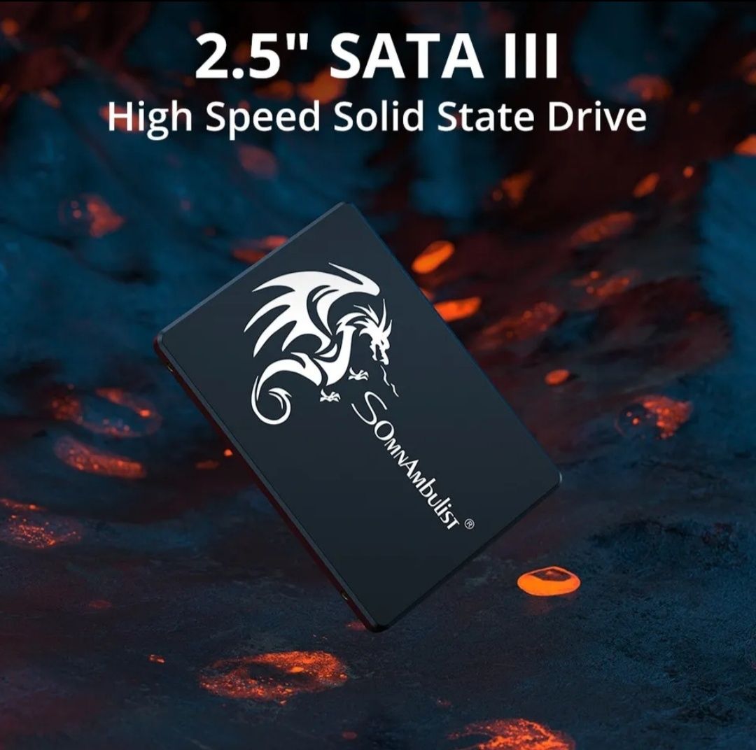 Новые SSD накопитель 2,5"SATA III 120 128 240 256 360 GB