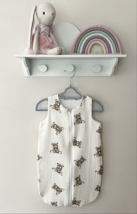 Spiworek muslinowy misie