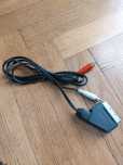 Kabel scart EURO - 2x RCA CINCH