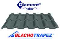 Blachodachówka Blachotrapez Diament Plus czarny mat RAL9005dach blacha