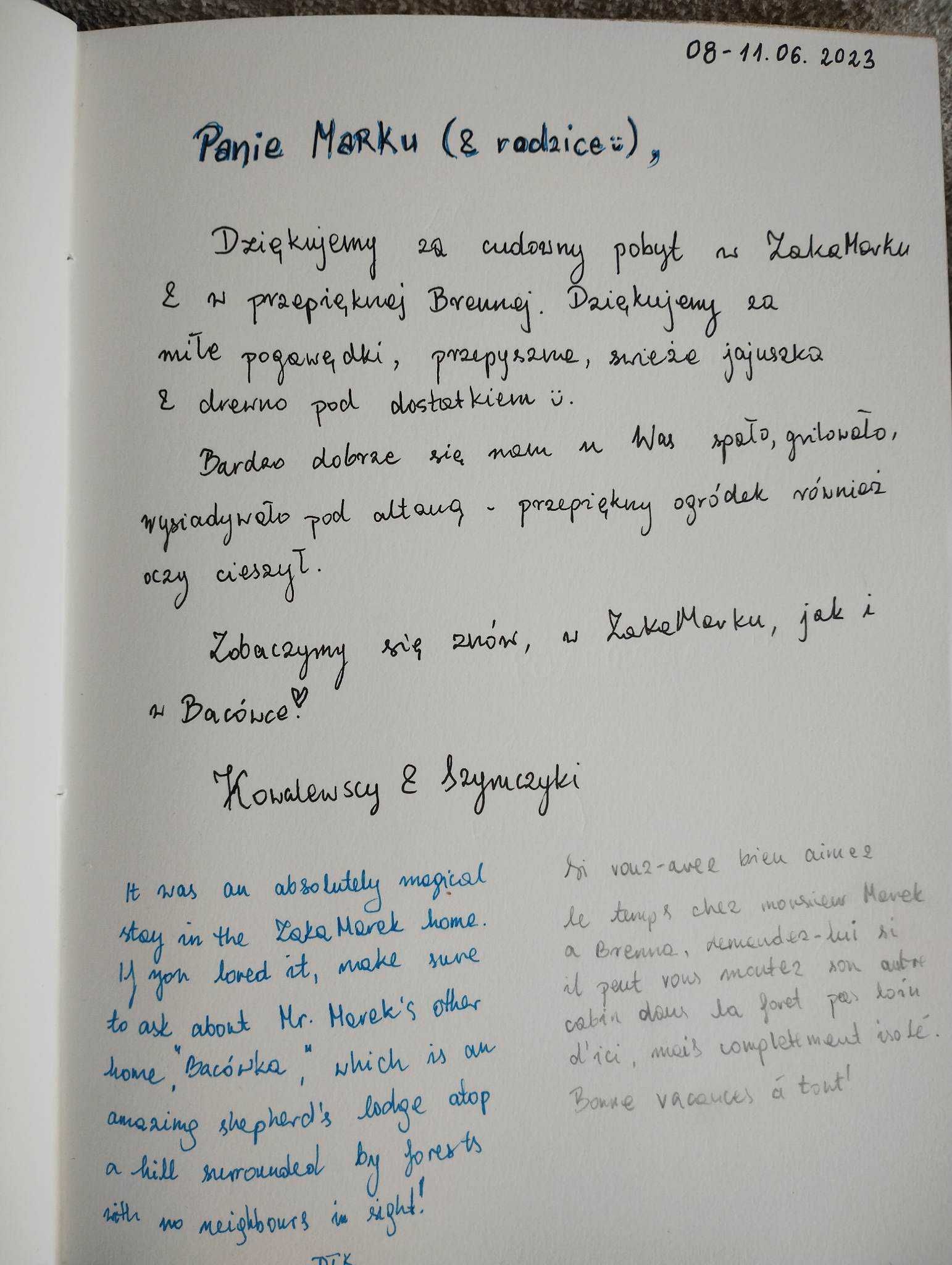 Domek w górach z sauną na wyłączność.