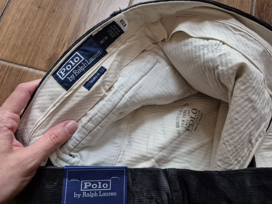 Spodnie Sztruksowe Męskie Ralph Lauren 36 / 34
