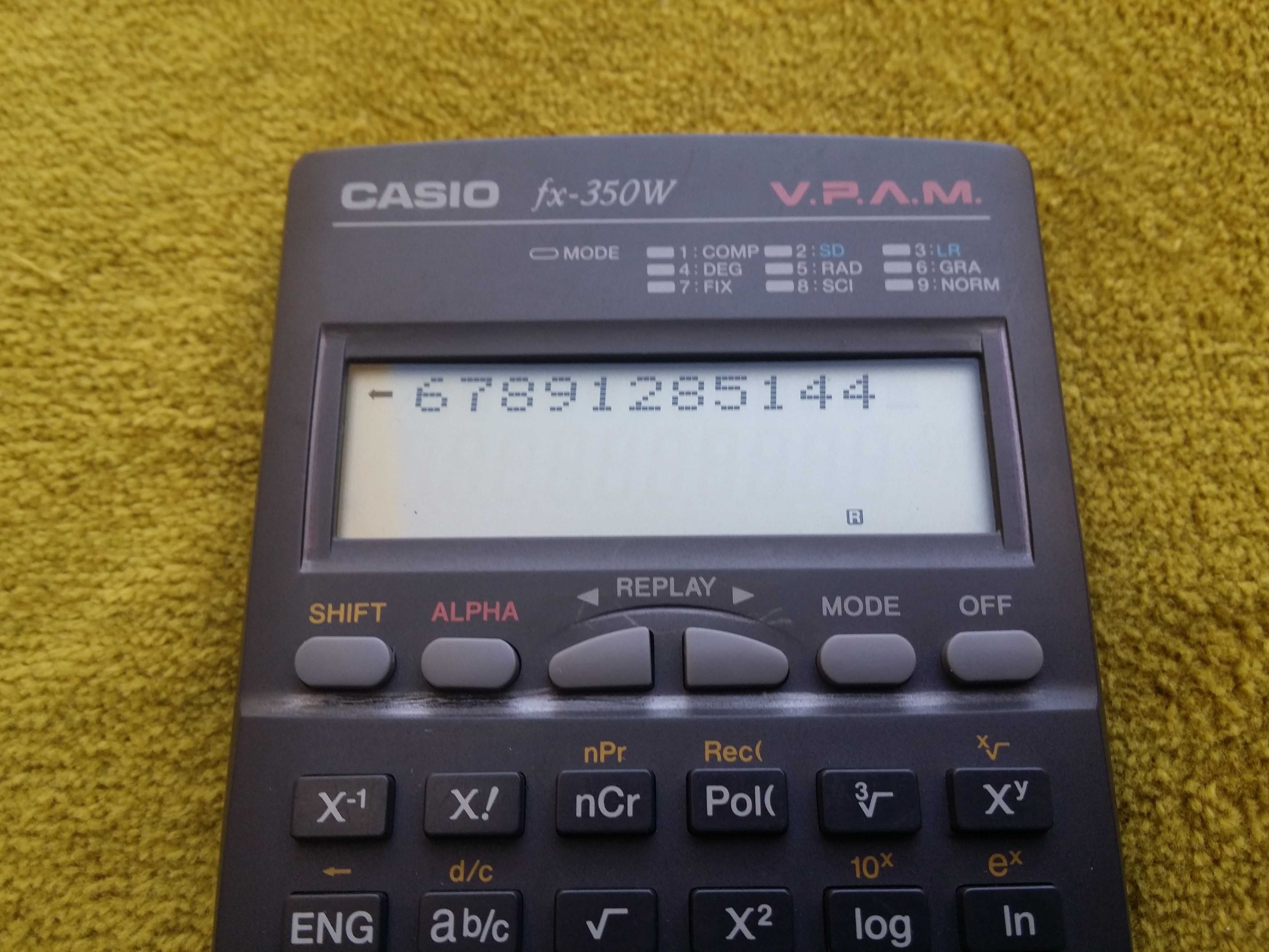 Calculadora Científica Casio FX - 350w
