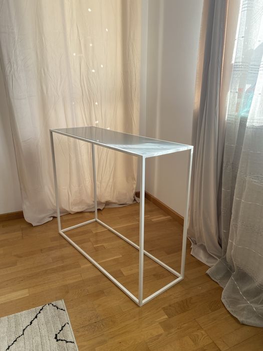 Konsolka  szklana stolik